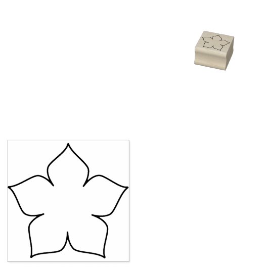 Open Bloom Bujo Briefmarke Gummistempel (Stempel)