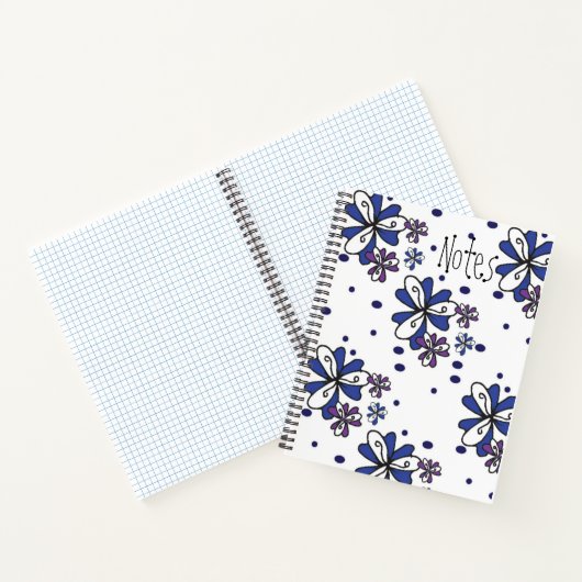 Open Bloom Notebook Notizblock (Innenseite)