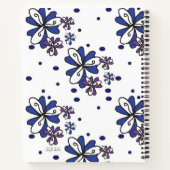 Open Bloom Notebook Notizblock (Rückseite)