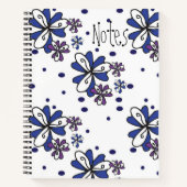 Open Bloom Notebook Notizblock (Vorderseite)