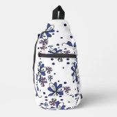 Open Bloom Umhängetasche Crossbody Bag (Vorderseite)