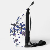 Open Bloom Umhängetasche Crossbody Bag (Rechts)