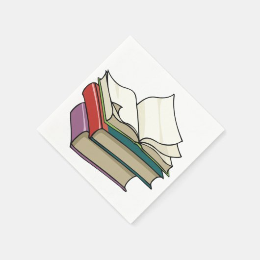 Open Book Paper Napkins Serviette (Ecke)