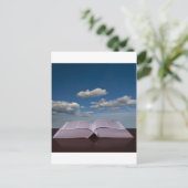 open book postkarte (Stehend Vorderseite)