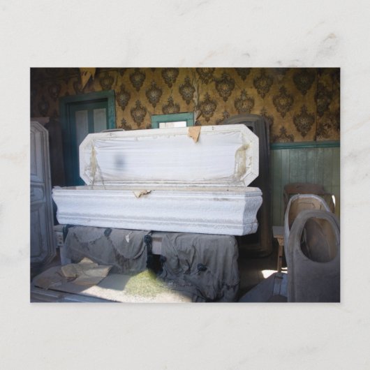 Open Casket City Morgue Postkarte (Vorderseite)