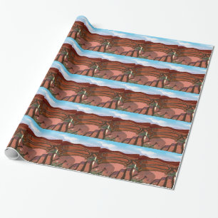 Open Cast Mine Geschenkpapier