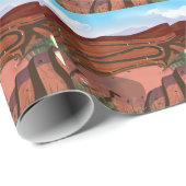 Open Cast Mine Geschenkpapier (Rolleneckpunkt)