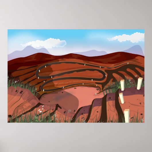 Open Cast Mine Poster (Vorne)