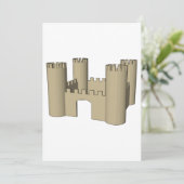 Open Castle Einladung (Stehend Vorderseite)