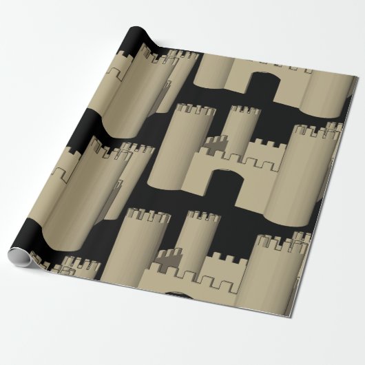 Open Castle Geschenkpapier (Ungerollt)