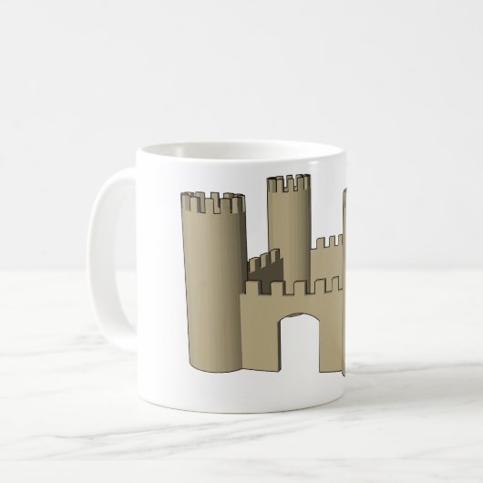 Open Castle Kaffeetasse (Vorderseite Links)