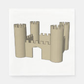 Open Castle Serviette (Vorderseite)