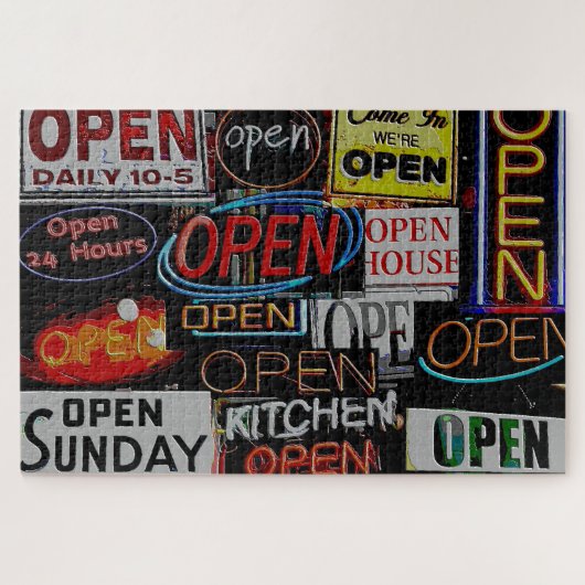 Open Collage Puzzle (Horizontal)