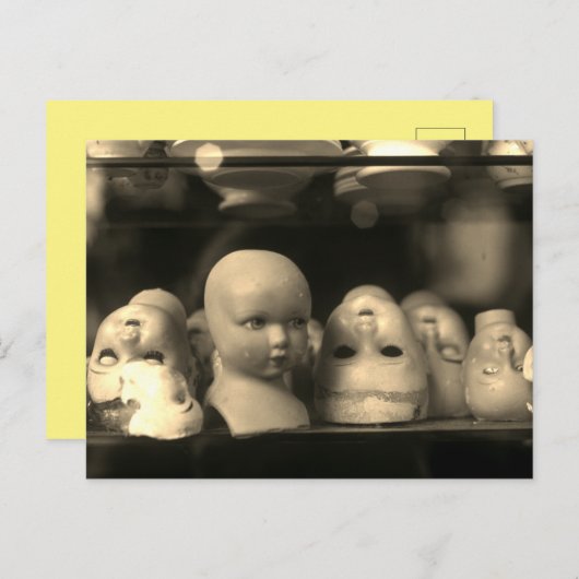 Open Eyes Postkarte (Vorne/Hinten)