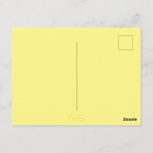 Open Eyes Postkarte (Rückseite)