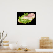 Open Faced Sandwich Poster (Küche)