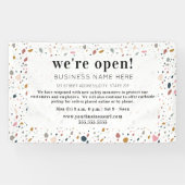 Open Feminine Terrazzo Banner (Horizontal)