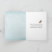 Open Garden Door Beileid Karte (Innenseite)