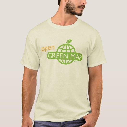 Open Green Map T-Shirt (Vorderseite)