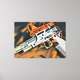 Open Gun 2 Leinwanddruck