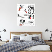 Open Gun Leinwanddruck (Insitu (Schlafzimmer))