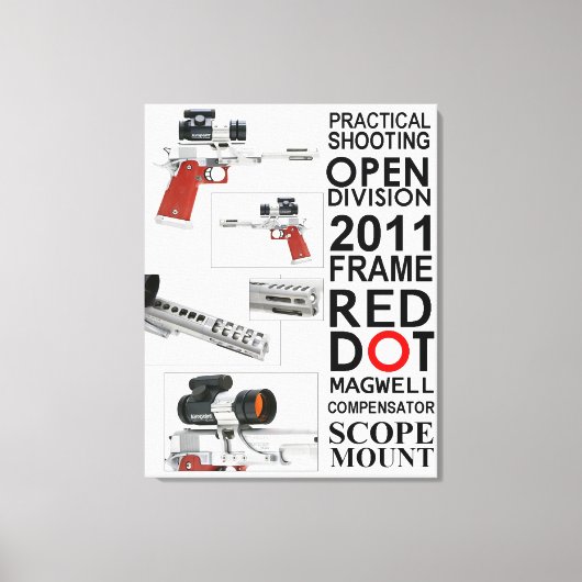 Open Gun Leinwanddruck (Vorderseite)