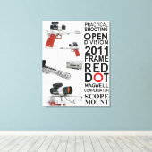 Open Gun Leinwanddruck (Insitu (Holzboden))