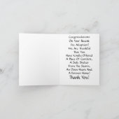 Open Heart & Forever Zuhause Pet Rescue TY Cards Dankeskarte (Innenseite)