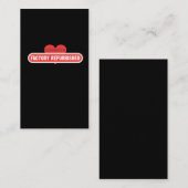 Open Heart Operation Erholung Gut Umgehung Visitenkarte (Vorne/Hinten)