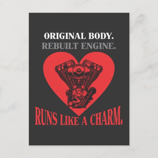 Open Heart Operation Gute Erholung Postkarte (Vorderseite)