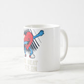 Open Heart Operation Shirt Survivor Post Attack Re Kaffeetasse (VorderseiteRechts)