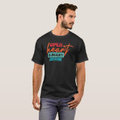 Open Heart Operation Survivor Bypass Operation Wel T-Shirt (Vorne ganz)