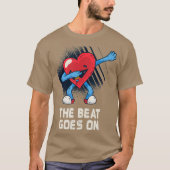 Open Heart Operation Survivor Post Attack Geschenk T-Shirt (Vorderseite)