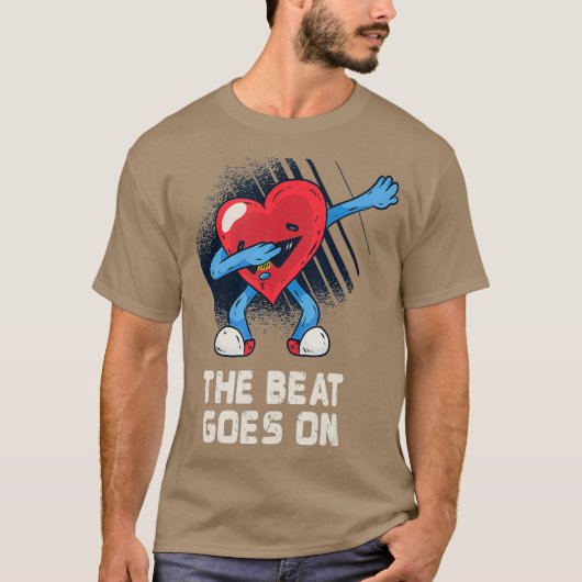 Open Heart Operation Survivor Post Attack Geschenk T-Shirt (Vorderseite)