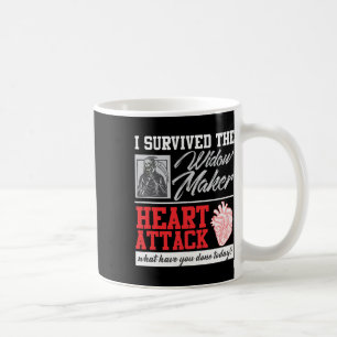 Open Heart Operation Survivor Widow Maker Heart At Kaffeetasse