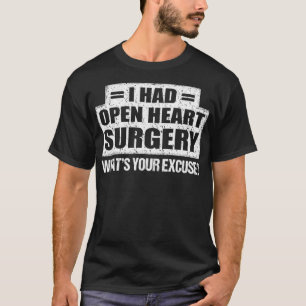 Open Heart Operation TShirt Survivor Post Attack R
