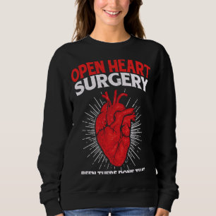 Open Heart Operation wurde dort getan, dass Bypass Sweatshirt
