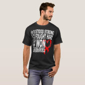 Open Heart Surgery Bypass Recovery Tshirt - Surviv (Vorne ganz)