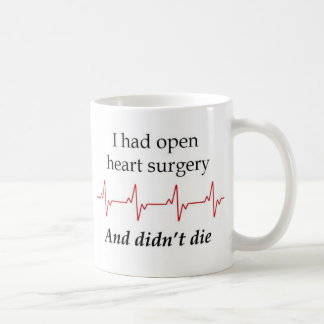 Open Heart Surgery Survivor Coffee Mug Kaffeetasse