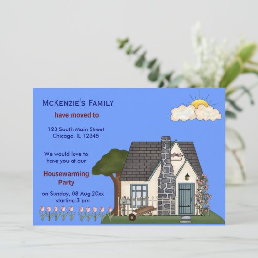 Open House Ankündigung (Stehend Vorderseite)