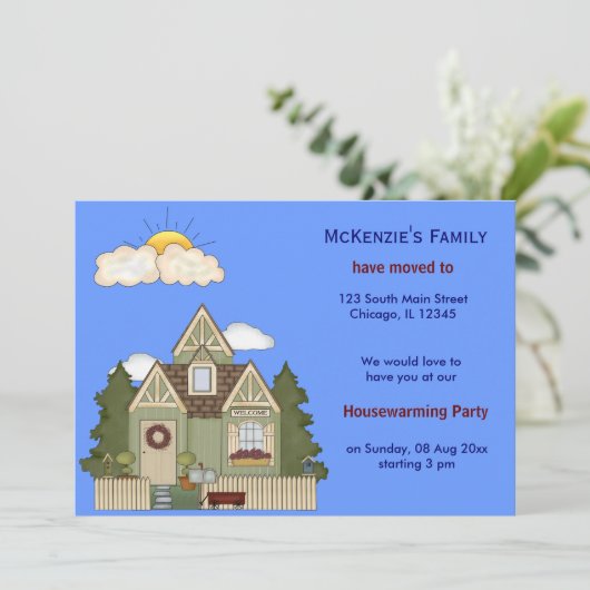 Open House Ankündigung (Stehend Vorderseite)