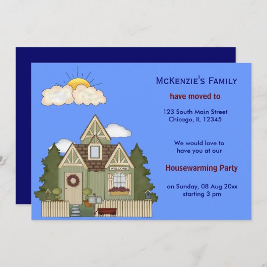 Open House Ankündigung (Vorne/Hinten)