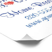 Open House anpassen Fotodruck (Ecke)