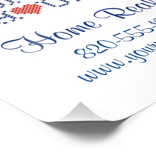 Open House anpassen Fotodruck (Ecke)