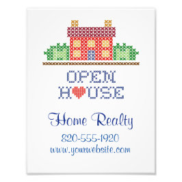 Open House anpassen Fotodruck