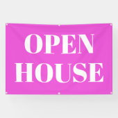 OPEN HOUSE Banner (Horizontal)