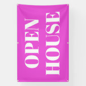 OPEN HOUSE Banner (Vertikal)