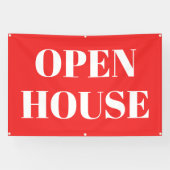 OPEN HOUSE Banner (Horizontal)