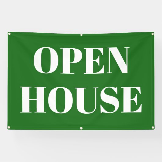 OPEN HOUSE Banner (Horizontal)