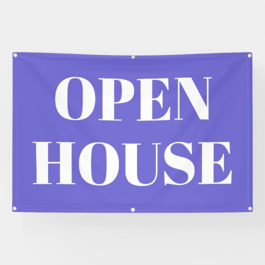 OPEN HOUSE Banner (Horizontal)